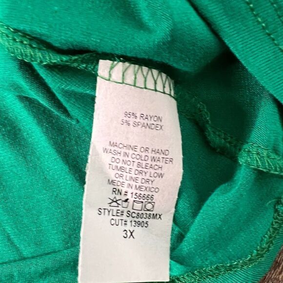 Scarlett St.Patrick's Day Top-Size 3X - Picture 6 of 7